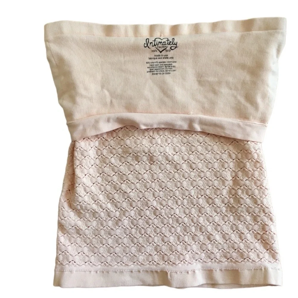 FREE PEOPLE INTIMATES Long Bandeau in Cream Size XS - Picture 4 of 5